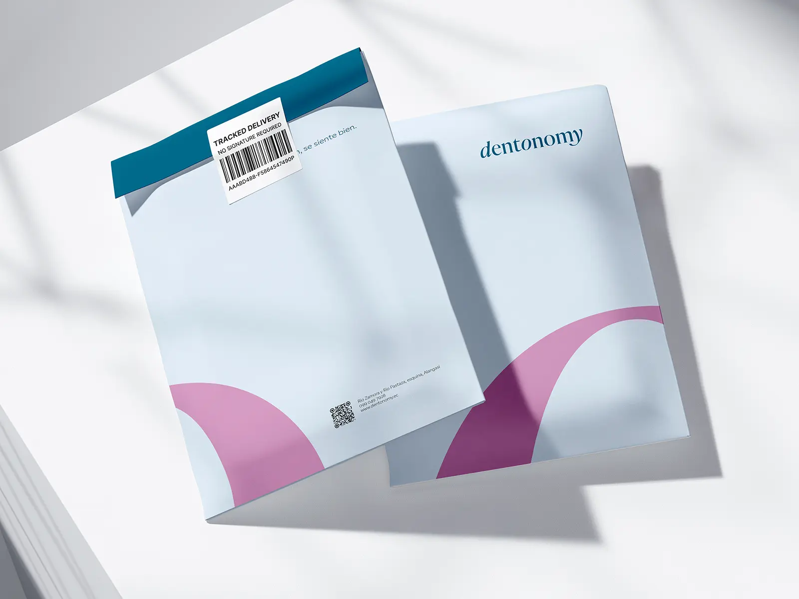 Diseño del logo e identidad visual para la clínica dental Dentonomy