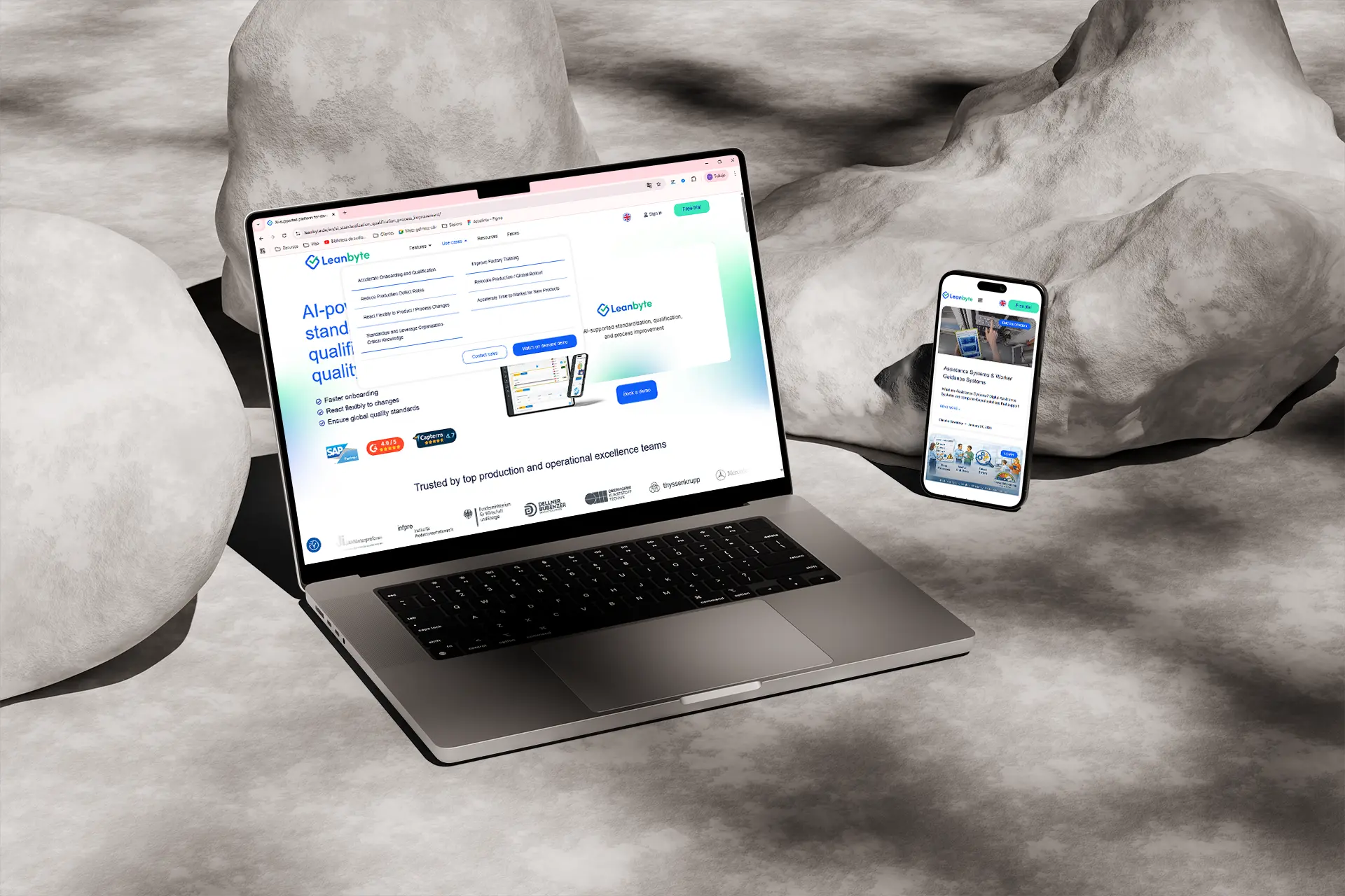 Diseño web profesional Leanbyte